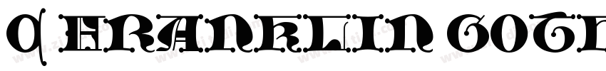 C Franklin Gothic St字体转换